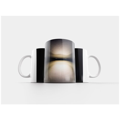 фото Кружка "напольная лампа, свет, минималистичный" 320 мл lotsprints