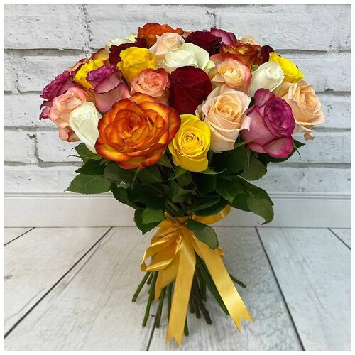 Букет цветов Фламандская легенда из 35 роз