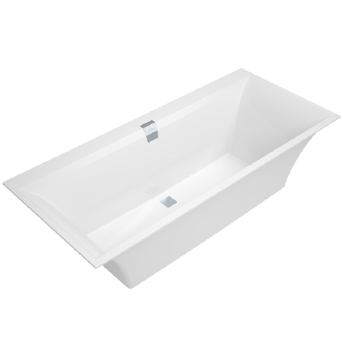 Ванна, Villeroy&Boch, Squaro Edge 12 Duo, шгв 1700-750-450, цвет-белый тумба 445 × 450 × 770 мм цвет нельсон белый