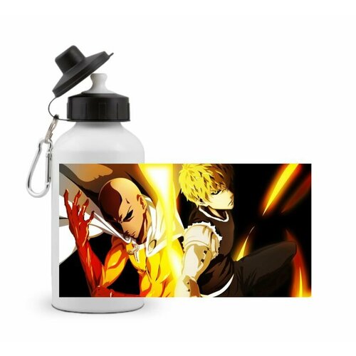 фото Спортивная бутылка ванпанчмен, one punch man №8 goodbrelok