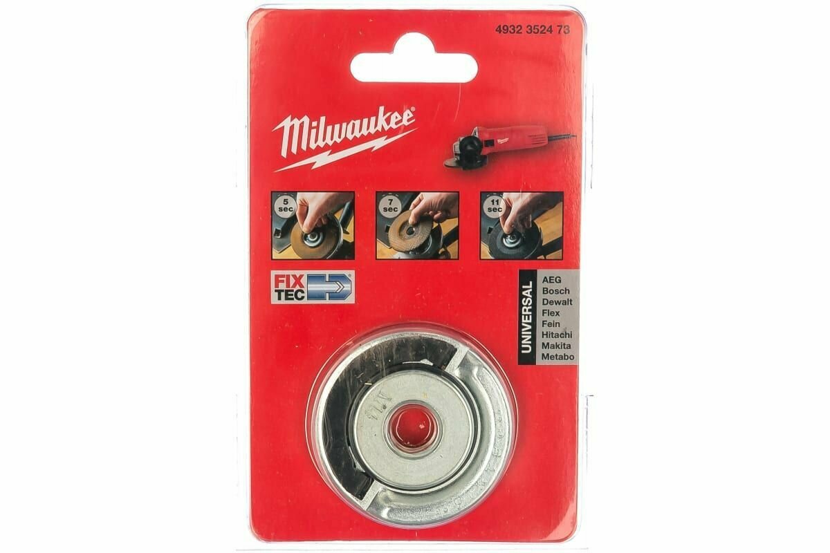 Гайка быстрозажимная FIXTEC Milwaukee - фотография № 3