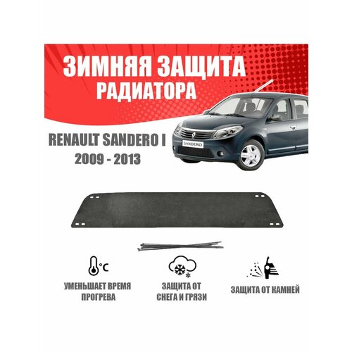 Зимняя заглушка для Renault Sandero I 2009-2013