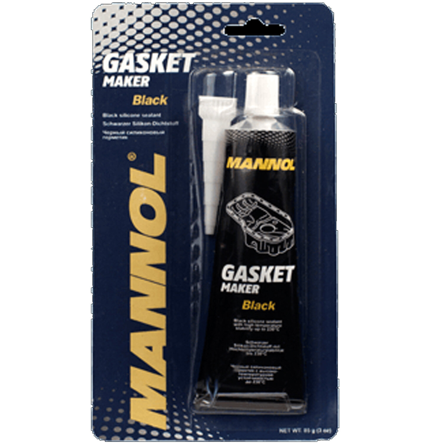 Силиконовый герметик для ремонта автомобиля Mannol Gasket Maker 9912 0085 кг