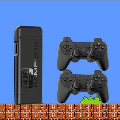 Игровая приставка Game Stick GAMEBOX 64 GB, 4K, портативная консоль, ретро-консоль