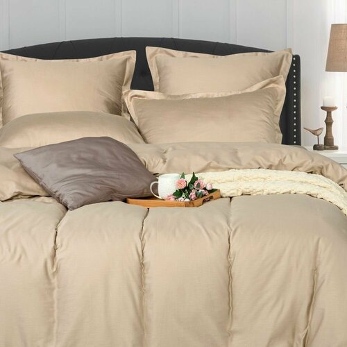 Комплект постельного белья Дом Клевер, 1,5-спальный, Сатин-премиум