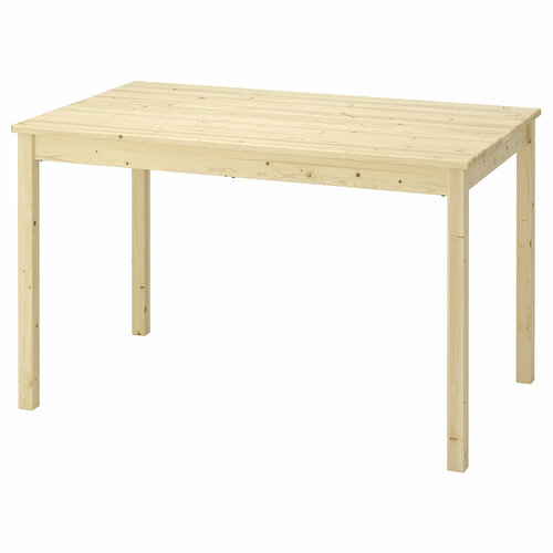 фото Стол деревянный ikea ingo, из массива сосны 120*75 см, (икеа ингу)