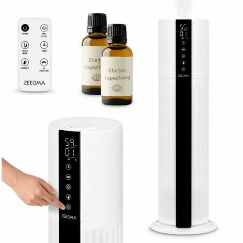 Ультразвуковой увлажнитель воздуха Zeegma UV GRAND 25 Вт 8 л белый 1478800₽