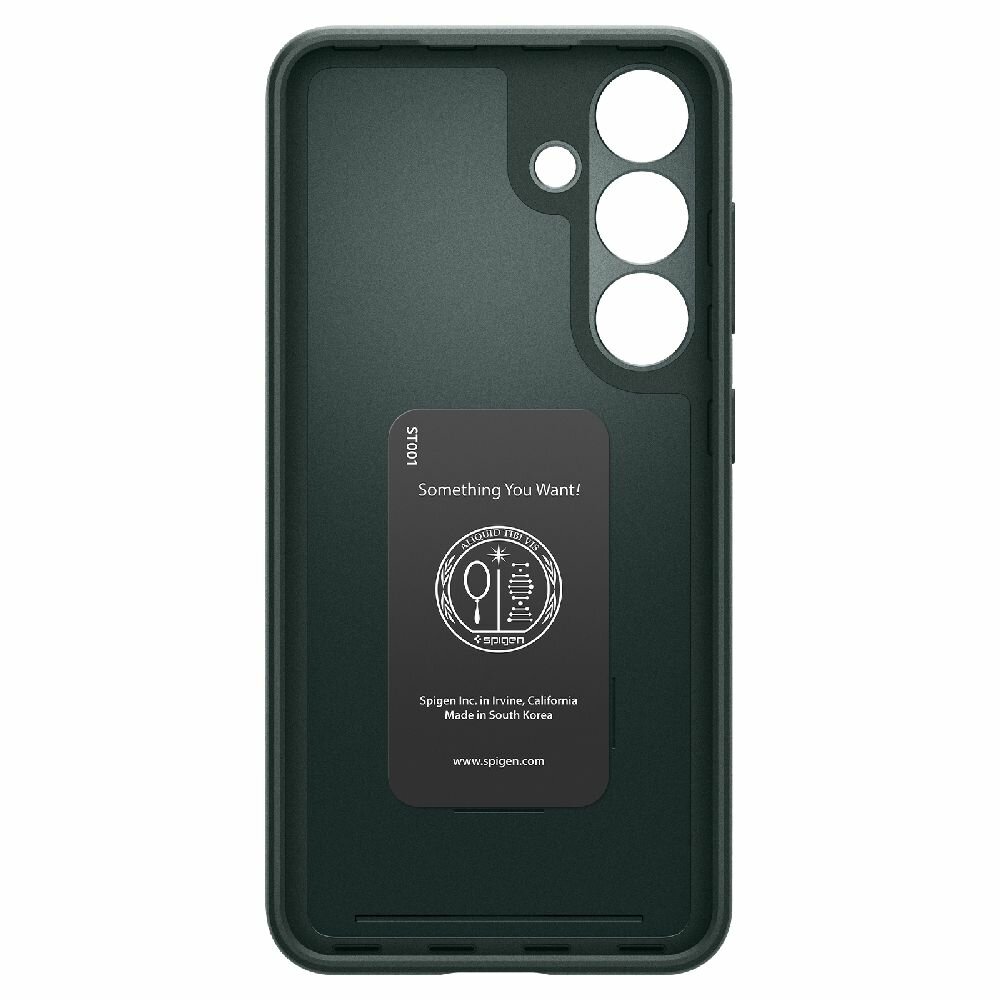 Чехол SPIGEN для Galaxy S24 - Thin Fit - Зеленый - ACS07342 — фото 1