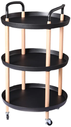 Стол сервировочный на колесиках EWP1067_Black