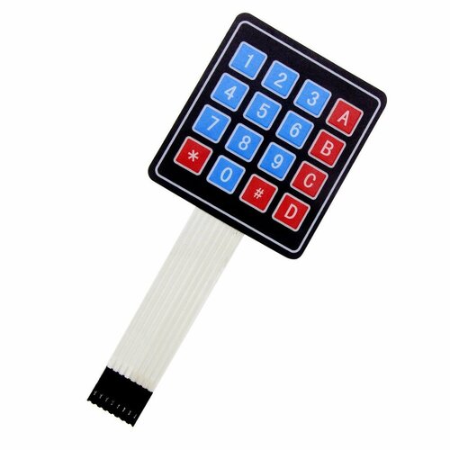 Клавиатура матричная 4х4 кнопок GSMIN K430 мембранный модуль клавиатуры 250₽