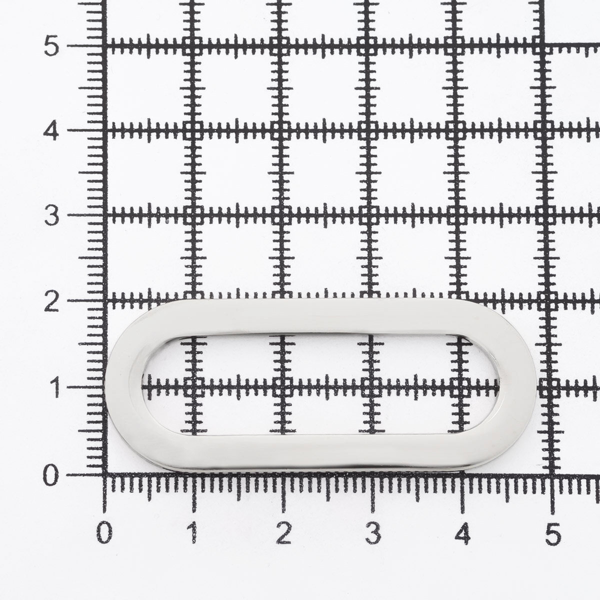 Фурнитура для сумок, рамка 4 см, металлическая, цвет никель, 10 штук, ГНУ13818 Айрис — фото 1