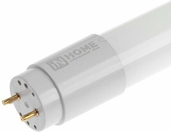 Лампа светодиодная LED-T8-М-PRO 30Вт трубчатая с двухсторонним цоколем матовая 4000К нейтр. бел. G13 3000лм 230В 1200мм неповоротн. IN HOME 4690612031019