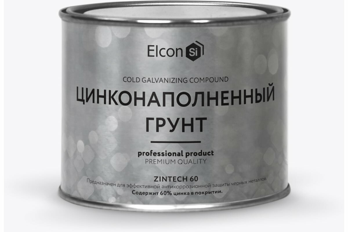Elcon Цинконаполненная грунт-эмаль Zintech 60 0,7 кг 00-00750079