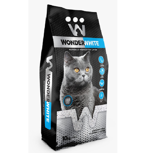 Wonder White Carbon Effect Наполнитель комкующийся c активированным углем без ароматизатора 10кг