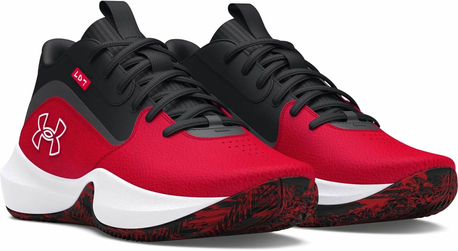 Кроссовки Under Armour UA Lockdown 7, полнота F, размер 7,5/9 US, красный — фото 1
