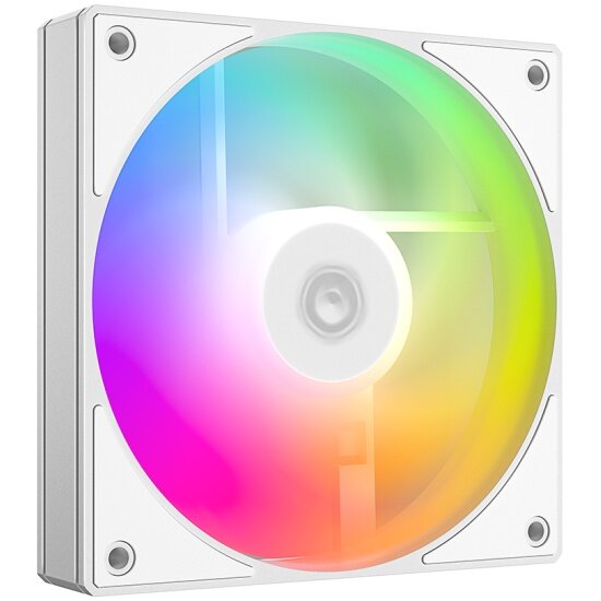 Вентилятор Id-cooling AS-120-ARGB-W TRIO, для корпуса, RGB-подсветка — фото 1