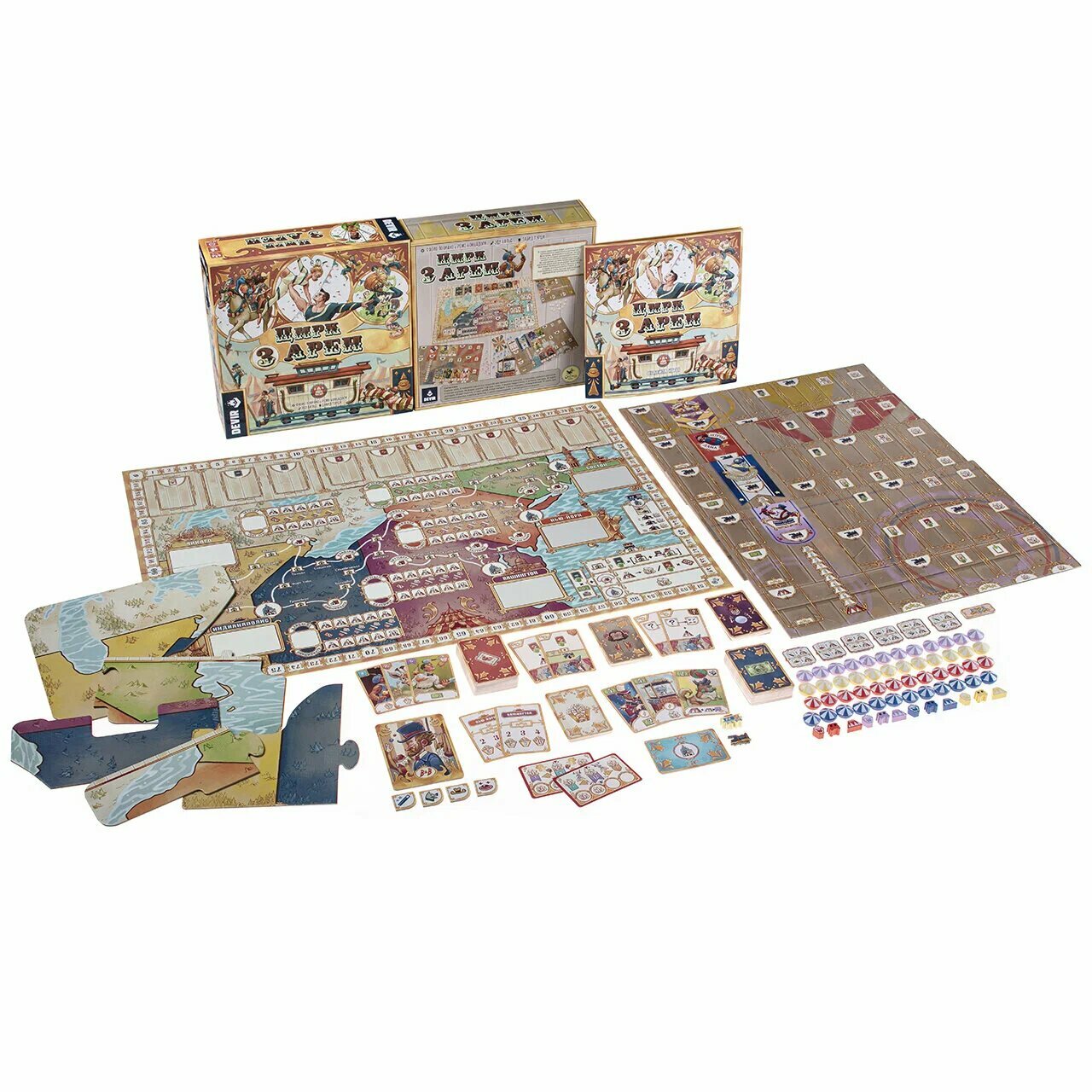 Настольная игра CrowdGames Цирк Трёх Арен (3 Ring Circus) — фото 1