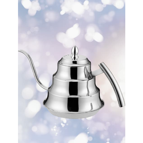 Чайник заварочный Аладдин с длинным носиком 1200 мл серебристый 1550₽