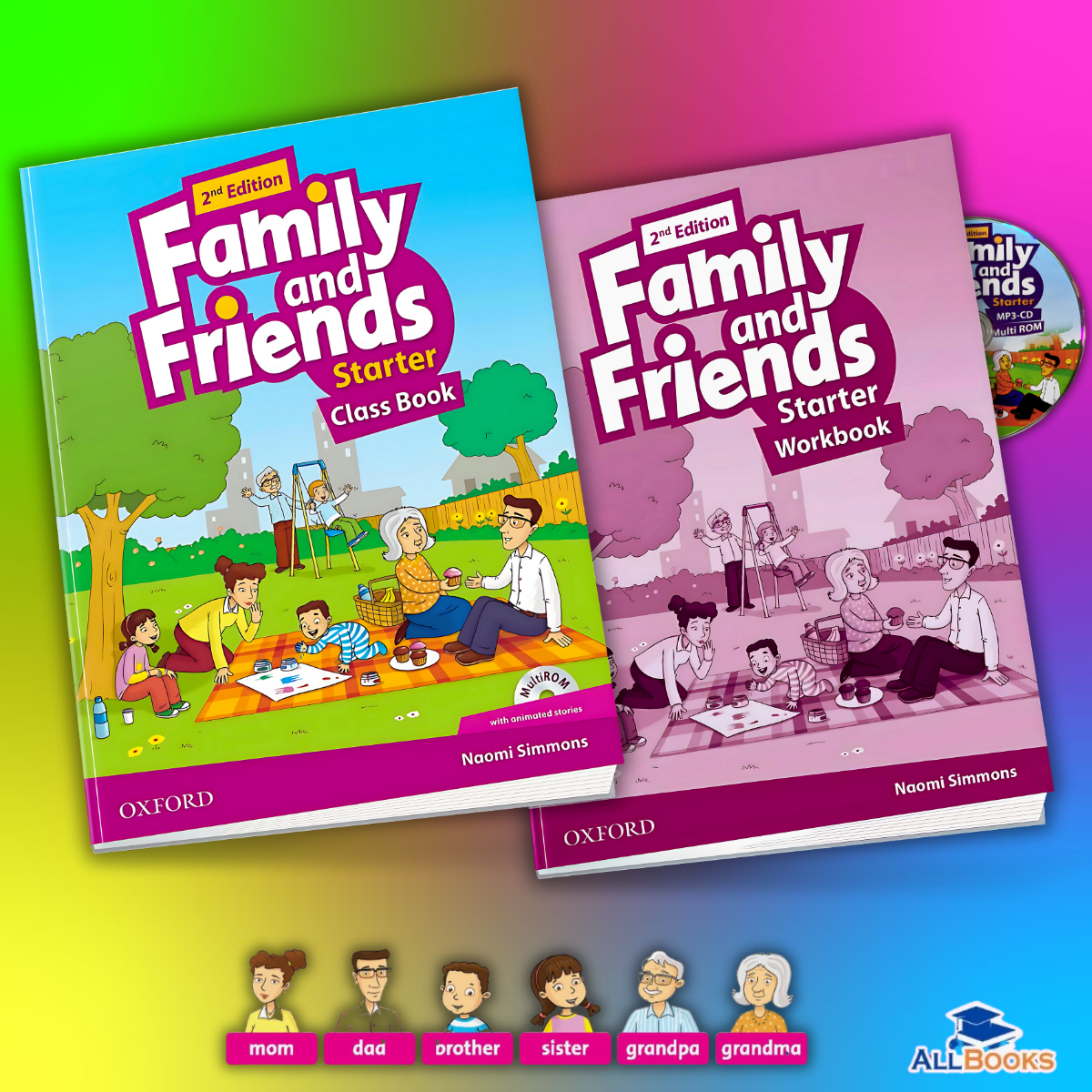 Family and Friends Starter комплект: Учебник + рабочая тетрадь + диск