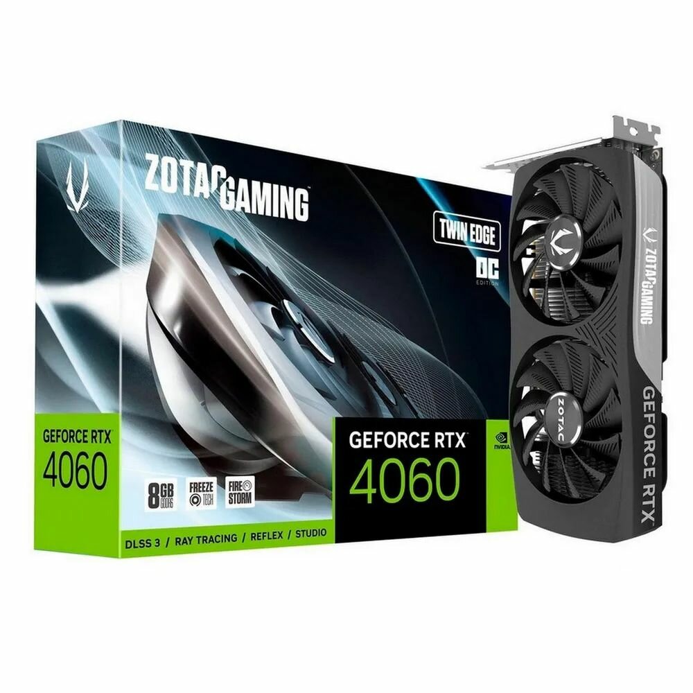 ZOTAC Видеокарта GeForce RTX 4060 8 ГБ