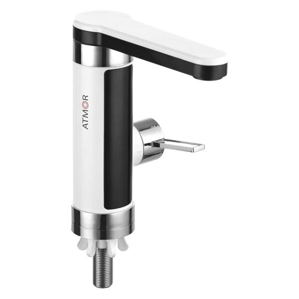 Проточный водонагреватель Atmor TAP ELEGANCE 3 KW, сталь, 3 кВт, индикатор
