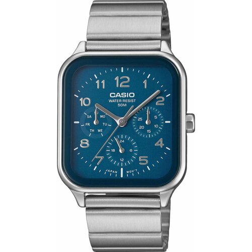 фото Наручные часы casio collection men, серебристый