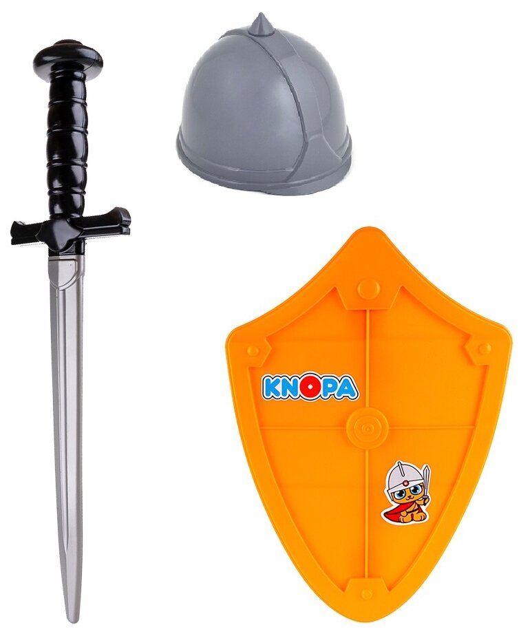 Набор оружия "Вояка" (шлем, щит и меч)