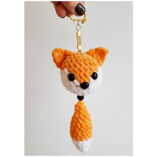 Брелок, оранжевый