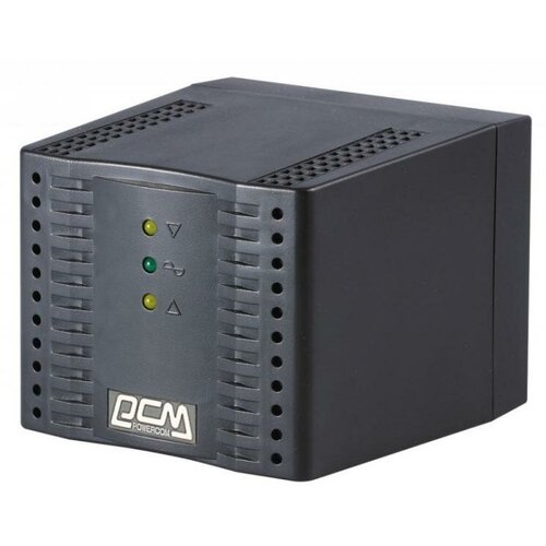 Стабилизатор напряжения POWERCOM TCA-2000, черный