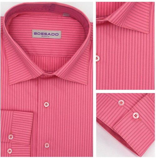 Рубашка Bossado, размер S, розовый