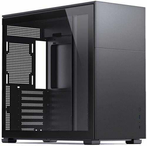 Корпус ATX JONSBO D41 STD Black черный, без БП, окно из закаленного стекла, USB-C, USB3.0, audio