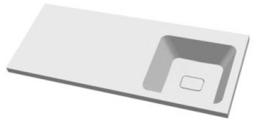 фото Умывальник Камила 1200 Правый с кронштейном