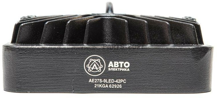 AVTOELECTRICA AE27S-9LED-42PC Фара доп-ая квадратная, рассеивмый свет, 9 диодов,27W, (110х42х140) 12/24V AVTOELECTRICA AE27S-9LED-42PC