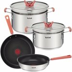 Набор кастрюль Tefal Opti'Space G720S604, 6 пр. - изображение