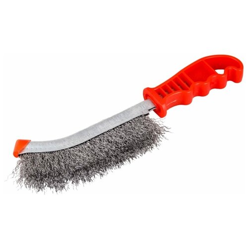 Щётка NORGAU с пластиковой рукояткой, стальная проволока 087602102