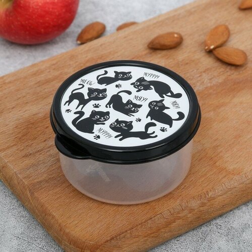 Ланч-бокс круглый Мур мяу 150 мл 328₽