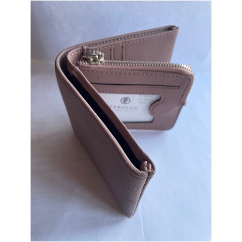 фото Удобный женский кошелек портмоне на молнии из искусственной кожи sudan brown