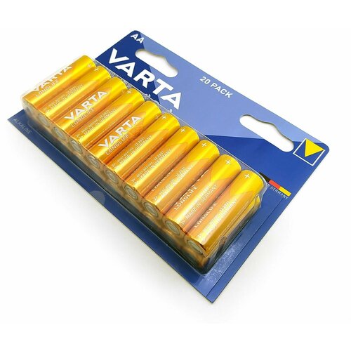 Батарейки (20шт ) VARTA LR6 (AA) LONGLIFE 1.5В щелочные (4106 101 420)
