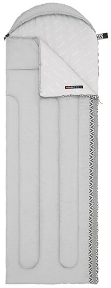 Cпальный мешок Naturehike Envelope Down L250 (190+30)x75cm (Right) Grey NH21MSD07-GL250