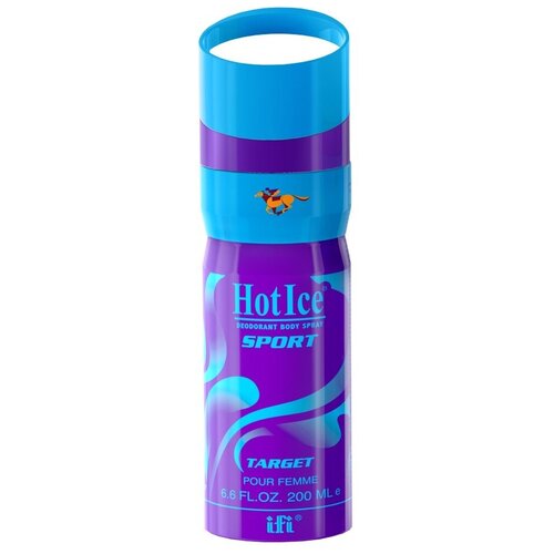 Hot Ice Женский Sport Target Pour Femme Дезодорант-спрей (spray) 200мл