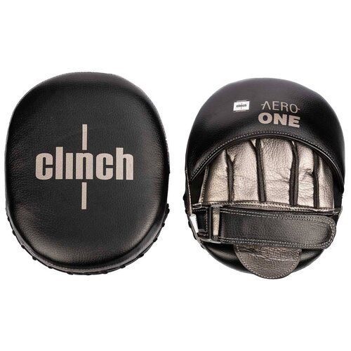 фото C545 лапы clinch focus mitt aero one черно-бронзовые - clinch