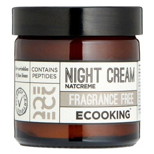 Ecooking Natcreme Night Cream Fragrance Free Ночной крем для лица без отдушек, 50 мл