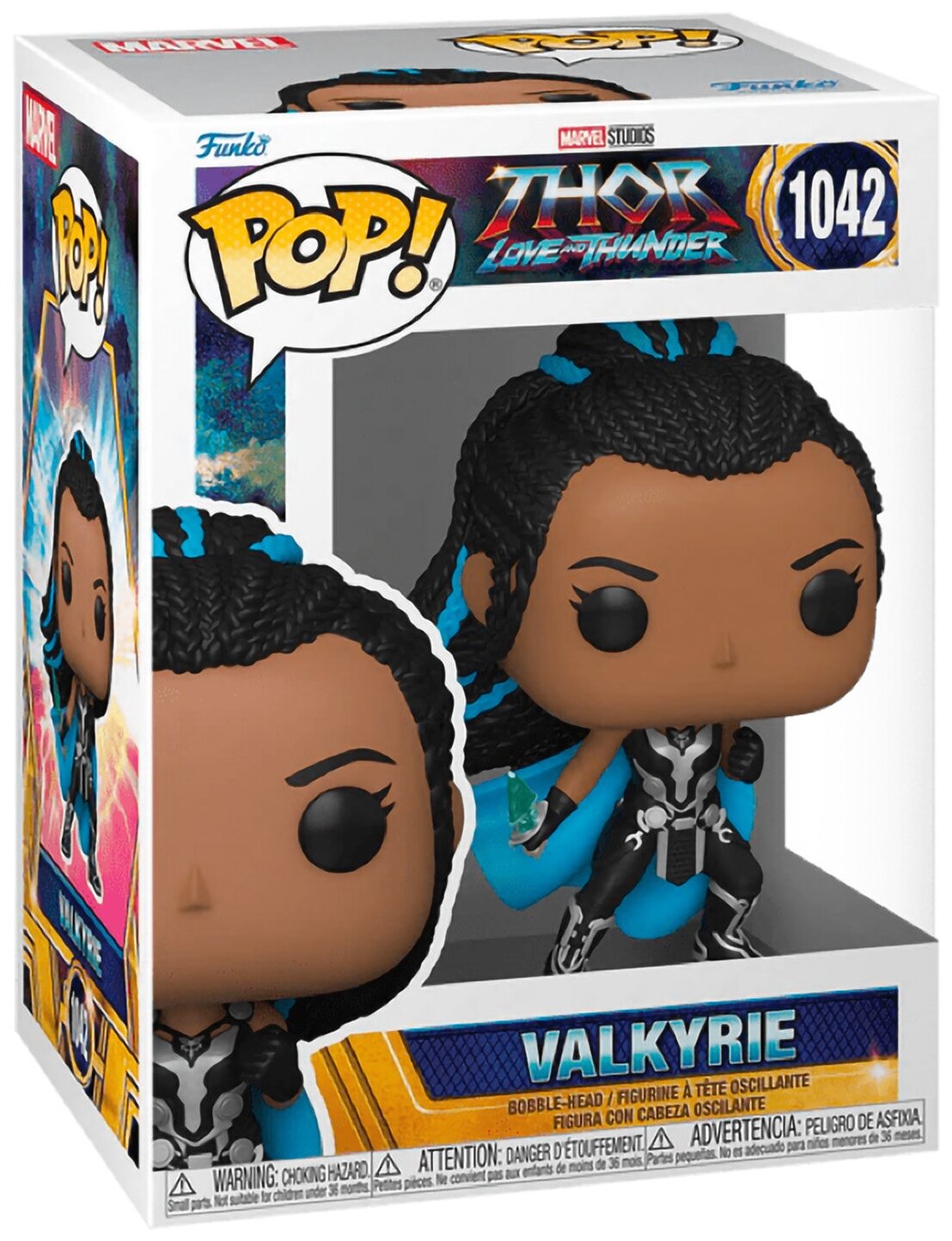 Фигурка Funko POP! Bobble: Marvel: Thor Love & Thunder: Valkyrie 62423 — фото 1