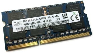 Оперативная память Hynix 8 ГБ DDR3 1600 МГц SODIMM CL11 HMT41GS6AFR8C-PB