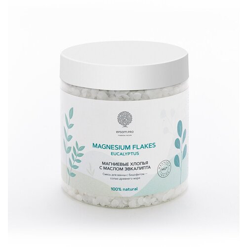 Магниевые хлопья с маслом эвкалипта магниевые хлопья magnesium flakes eucalyptus с маслом эвкалипта 400 г