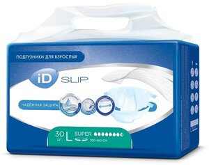 ID Slip / АйДи Слип - подгузники для взрослых, L, 30 шт.
