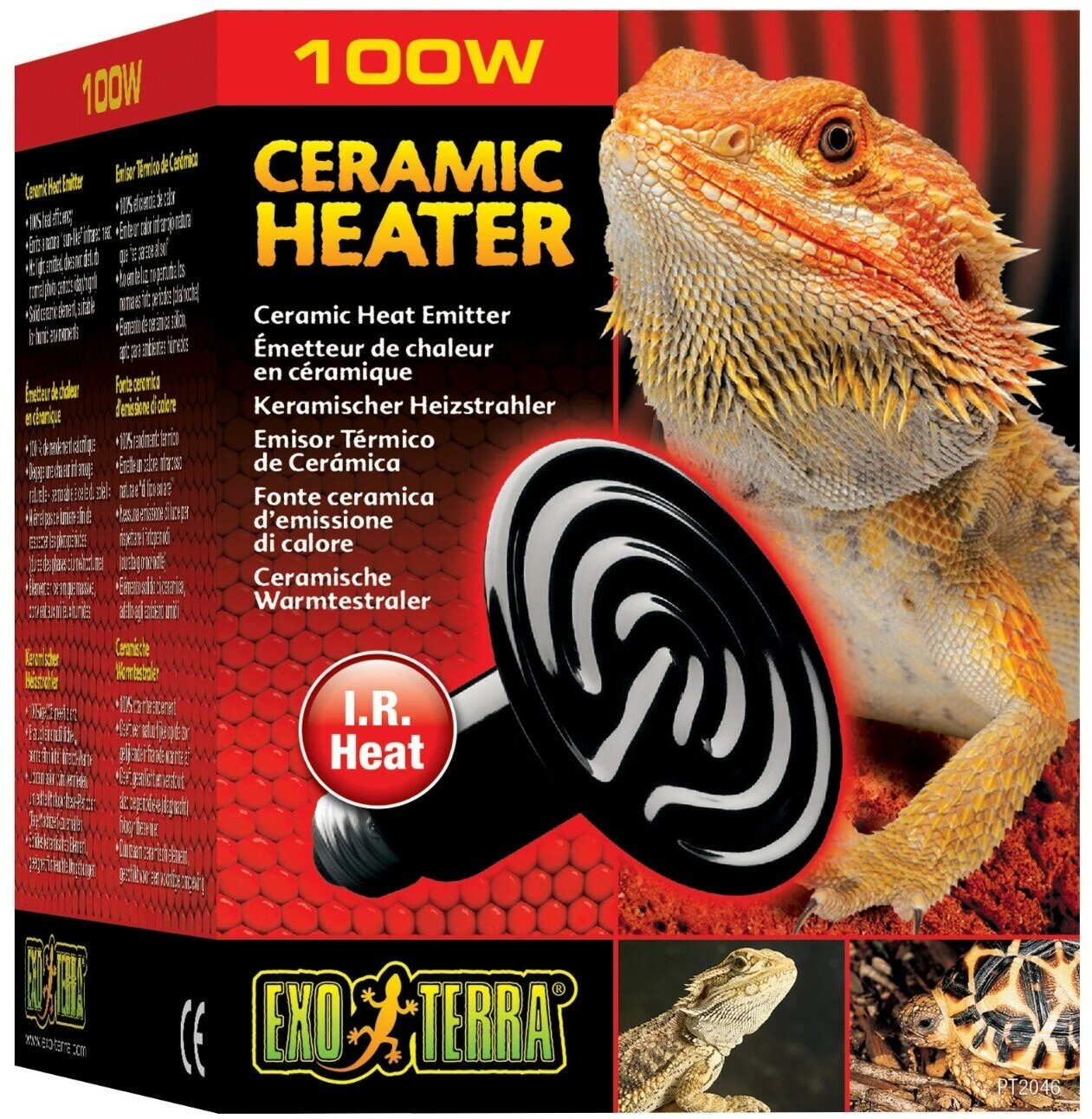 Термолампа Exo Terra Heat Wave Lamp 100W (PT2046)