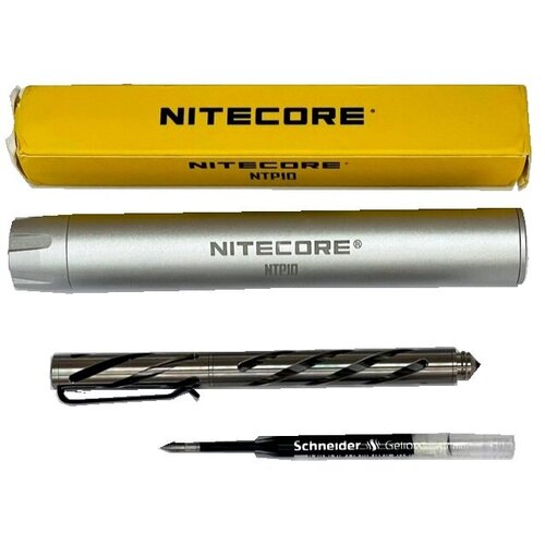 Ручка NiteCore NTP10 c корпусом из титанового сплава
