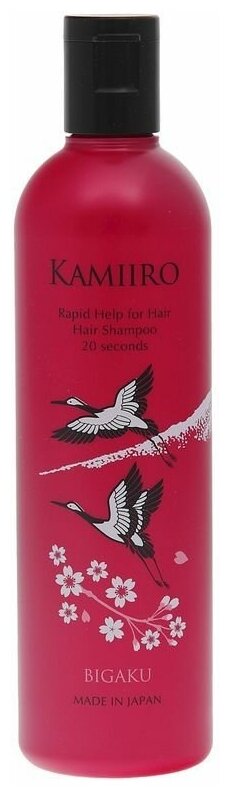 Bigaku шампунь Kamiiro Rapid Help For Hair Скорая помощь для волос за 20 секунд, 330 мл