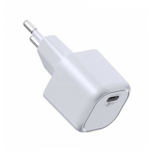 Сетевое зарядное устройство WiWU Gan Fast Charger Type-C Power Adapter White (RY-U30A EU) vention 3 port usb c c a gan charger 65w 30w 30w eu plug black